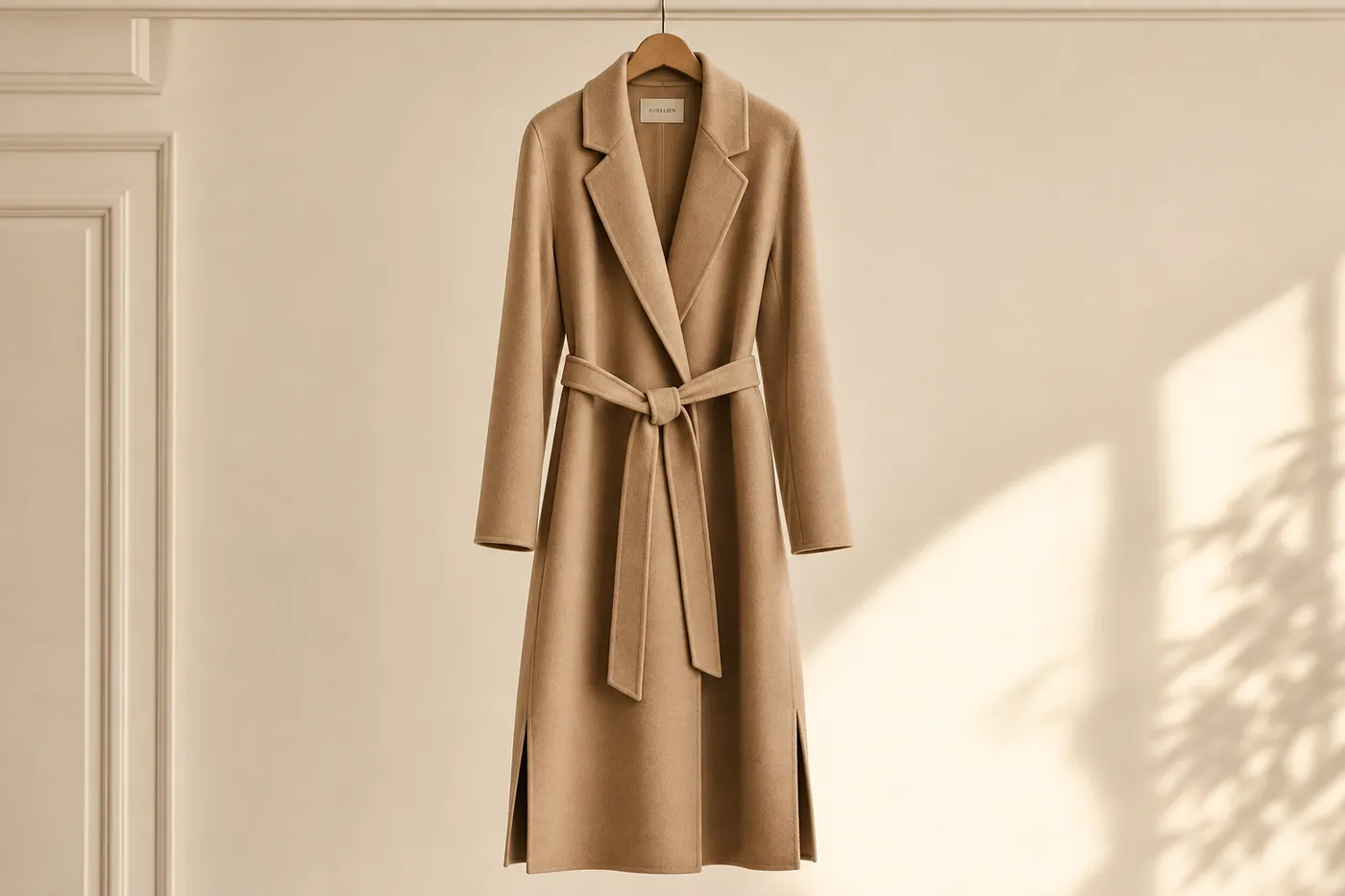 Édition Manteau Long Ceinturé