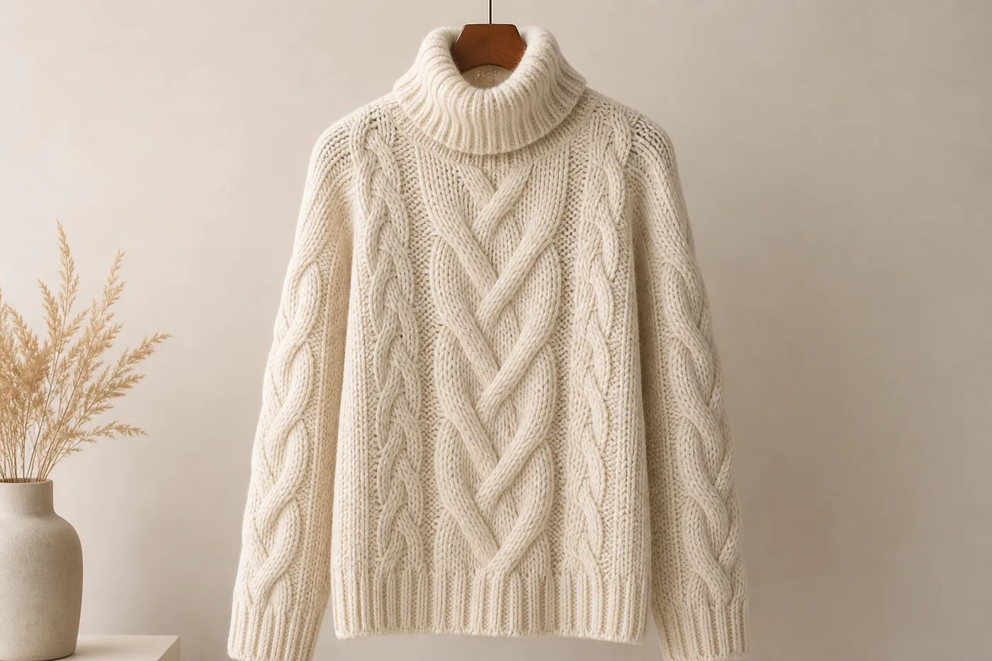 Pull Torsadé en Laine — Iconique